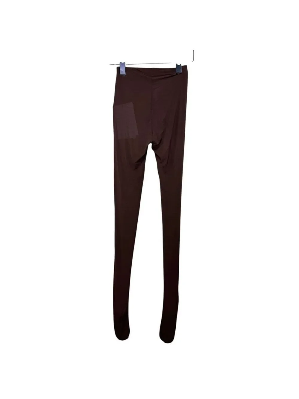 NEW Wardrobe NYC Sheer Tight Dark Brown Size XS